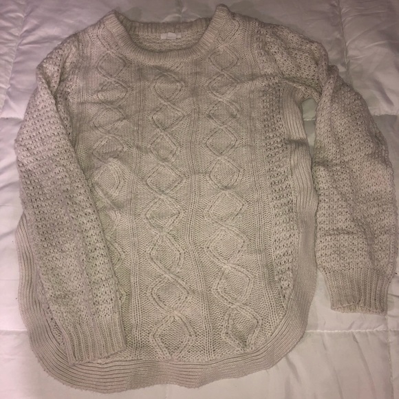 Ardene Tops - White Knit Sweater